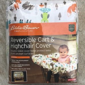 Reversible cart cover